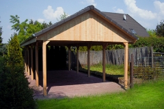 Satteldach Doppelcarport Classic 